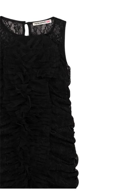 Abito bambina nero merletto Patrizia Pepe | 7A0614NERO