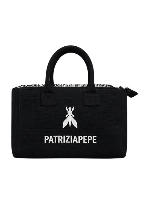 Borsa bambina nera in tela Patrizia Pepe | 7B0022NERO