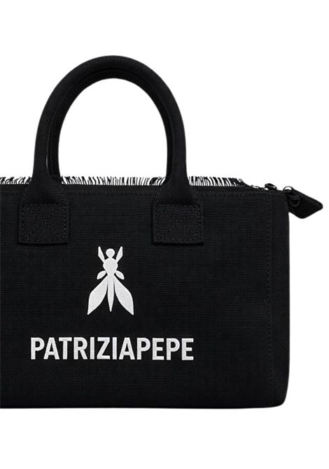 Borsa bambina nera in tela Patrizia Pepe | 7B0022NERO