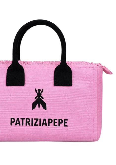 Borsa bambina rosa in tela Patrizia Pepe | 7B0022ROSA