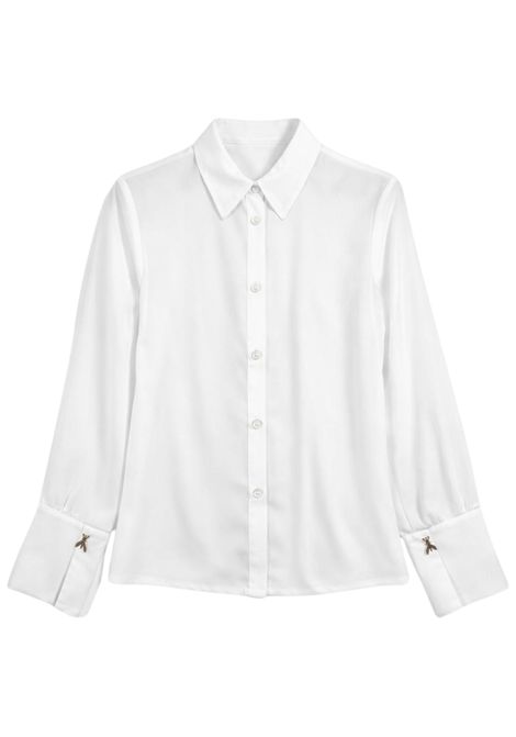 Camicia bambina bianca in viscosa Patrizia Pepe | 7C0271BIANCO
