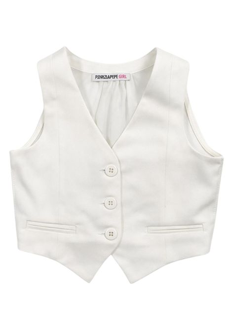 Gilet bambina bianco Patrizia Pepe | 7C0273BIANCO