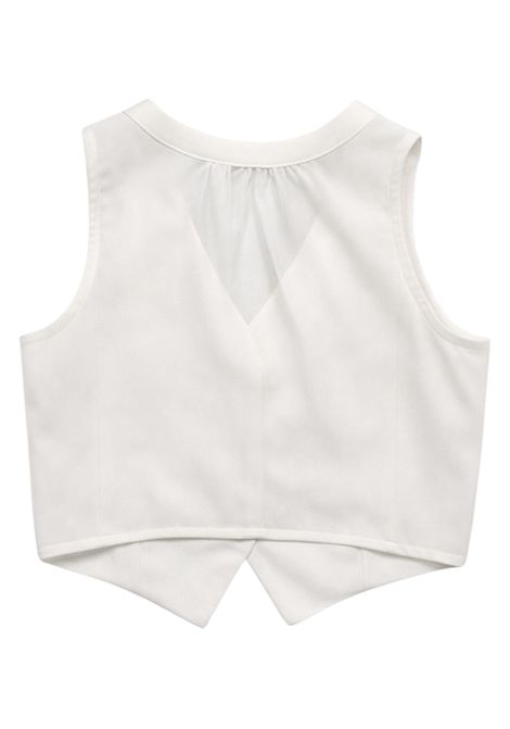 Gilet bambina bianco Patrizia Pepe | 7C0273BIANCO