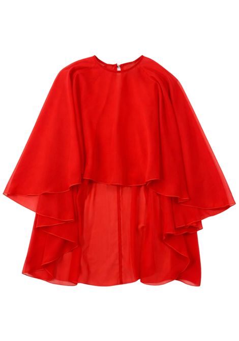 Blusa bambina rosso corallo Patrizia Pepe | 7C0277ROSSO