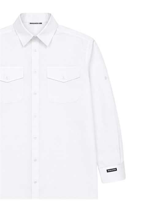 Camicia bambina bianca in cotone Patrizia Pepe | 7C0278BIANCO