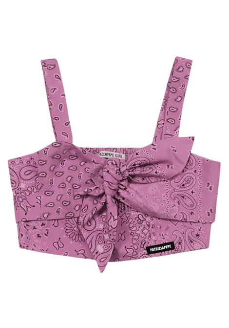 Top bambina rosa in cotone Patrizia Pepe | 7C02799ROSA