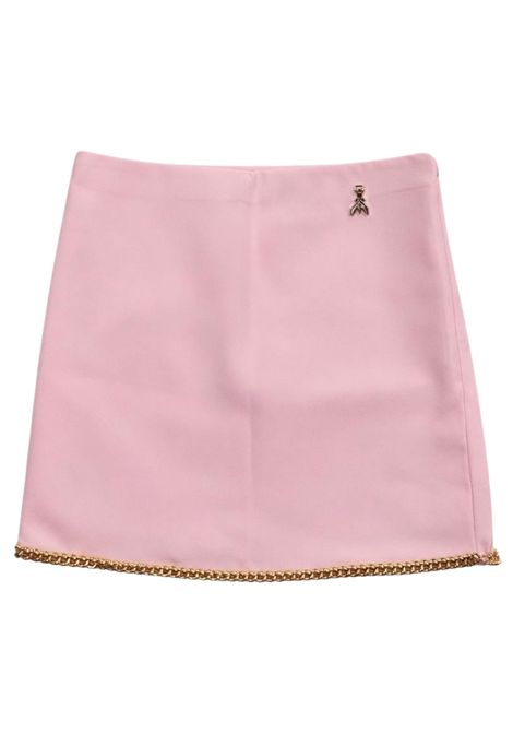 Gonna bambina rosa/oro Patrizia Pepe | 7G0153ROSA