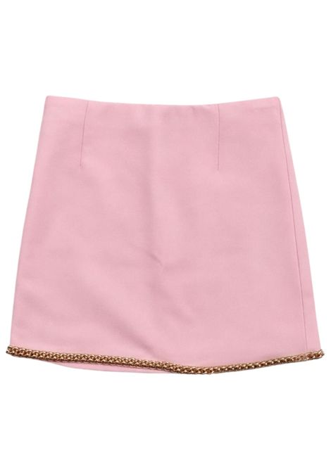 Gonna bambina rosa/oro Patrizia Pepe | 7G0153ROSA