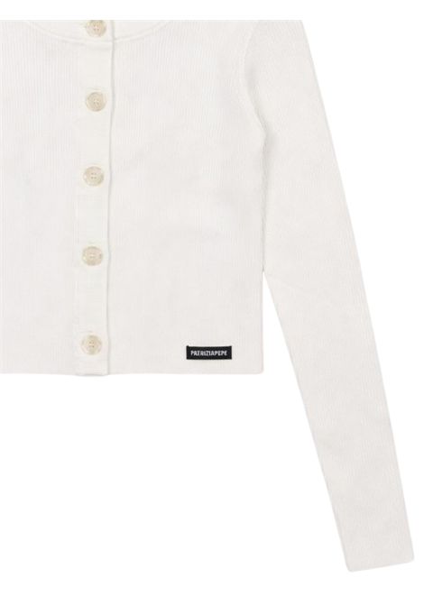 Cardigan bambina bianco in viscosa Patrizia Pepe | 7K0064BIANCO