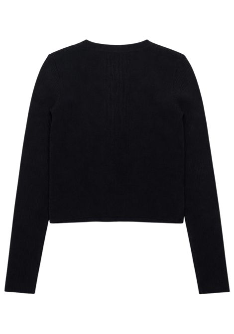 Maglia bambina nera in viscosa Patrizia Pepe | 7K0072NERO