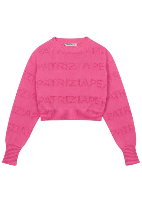 Maglia bambina rosa in viscosa Patrizia Pepe | 7K0077ROSA