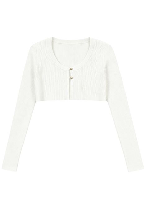White viscose cardigan for girls Patrizia Pepe | 7K0078BIANCO