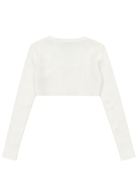 White viscose cardigan for girls Patrizia Pepe | 7K0078BIANCO