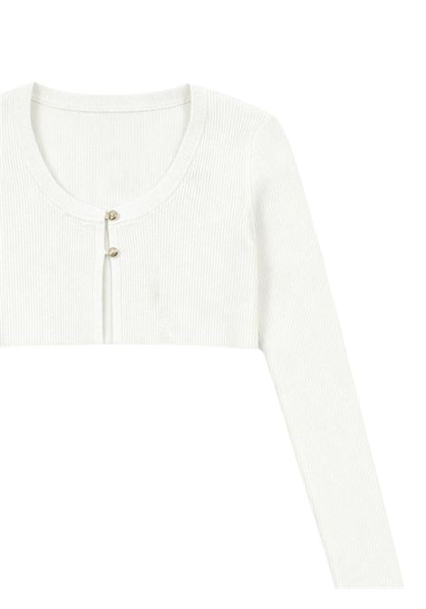 White viscose cardigan for girls Patrizia Pepe | 7K0078BIANCO