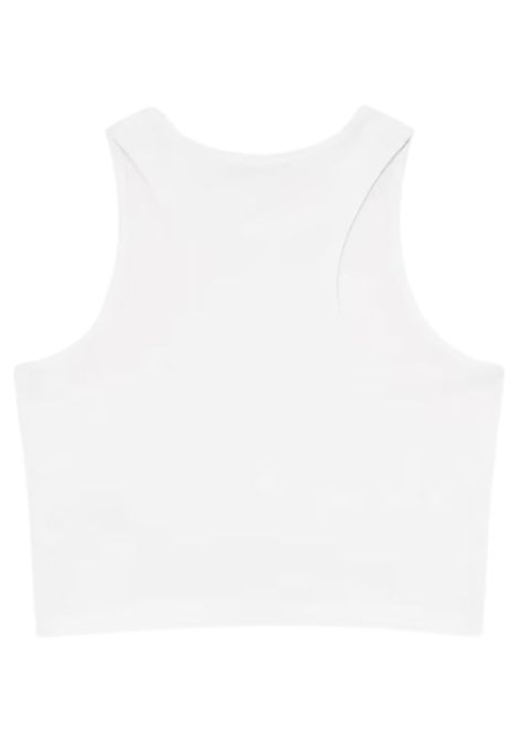 White viscose tank top for girls Patrizia Pepe | 7M0808/MABIANCO