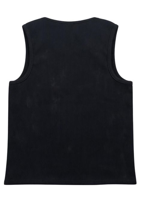 Canotta bambina nera in cotone Patrizia Pepe | 7M0906NERO