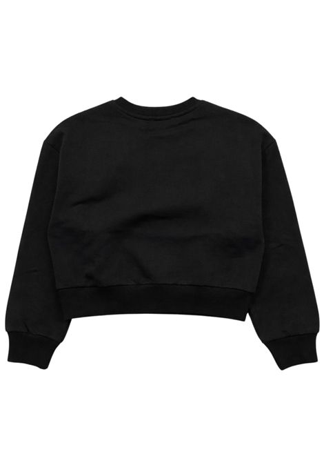 Felpa bambina nera in cotone Patrizia Pepe | 7M0932NERO
