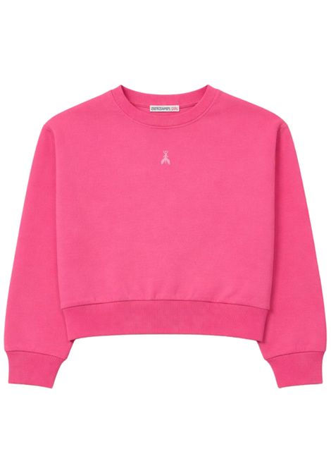 Felpa bambina rosa in cotone Patrizia Pepe | 7M0932ROSA
