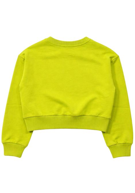 Felpa bambina verde in cotone Patrizia Pepe | 7M0932VERDE