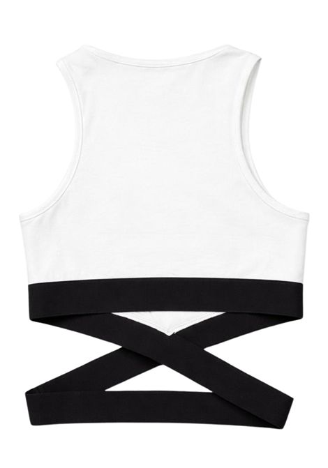 Top bambina bianco in viscosa Patrizia Pepe | 7M0957BIANCO