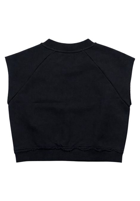 Felpa bambina nera in cotone Patrizia Pepe | 7M0960NERO