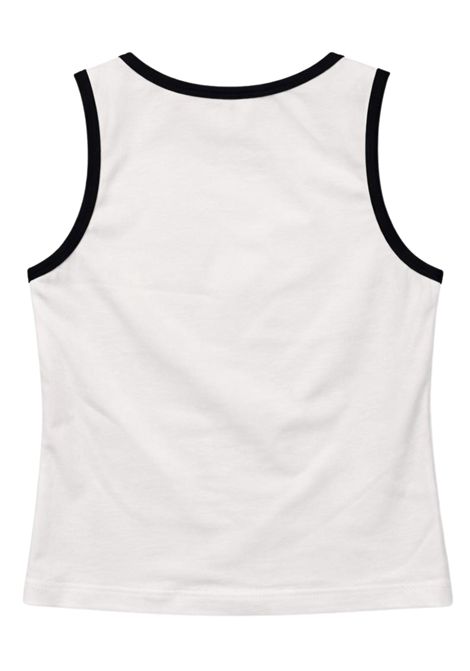 Top bambina bianco in cotone Patrizia Pepe | 7M0962BIANCO
