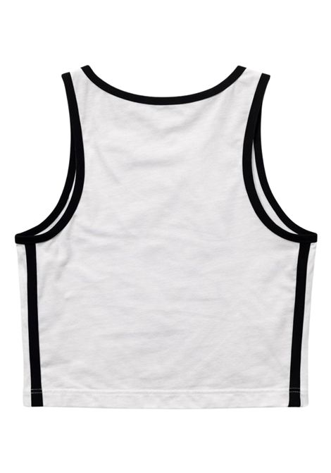 Canotta bambina bianca in viscosa Patrizia Pepe | 7M0964BIANCO