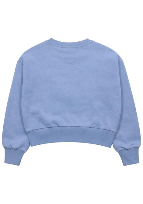 Felpa bambina celeste in cotone Patrizia Pepe | 7M0973CELESTE