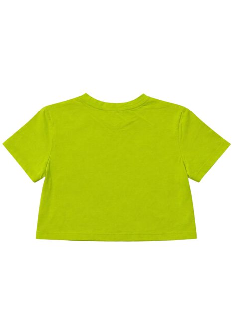 T-shirt bambina verde fluo in cotone Patrizia Pepe | 7M0987VERDE FLUO