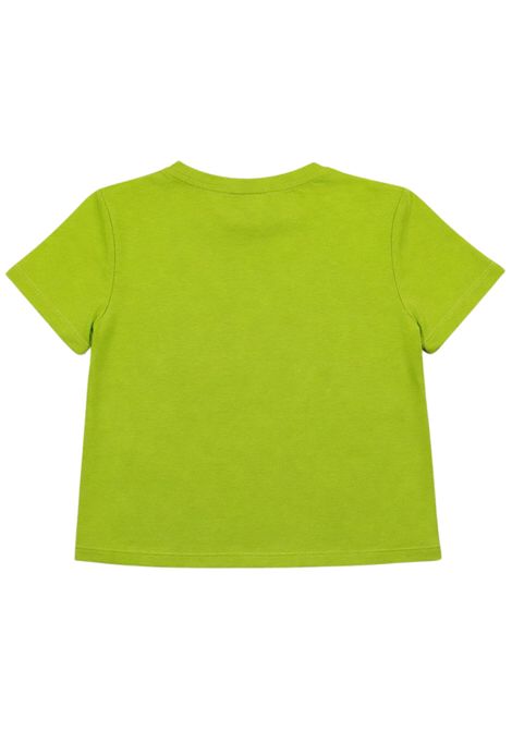T-shirt bambina verde fluo in cotone Patrizia Pepe | 7M0989VERDE FLUO