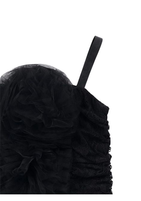 Top bambina nero merletto Patrizia Pepe | 7M0995NERO