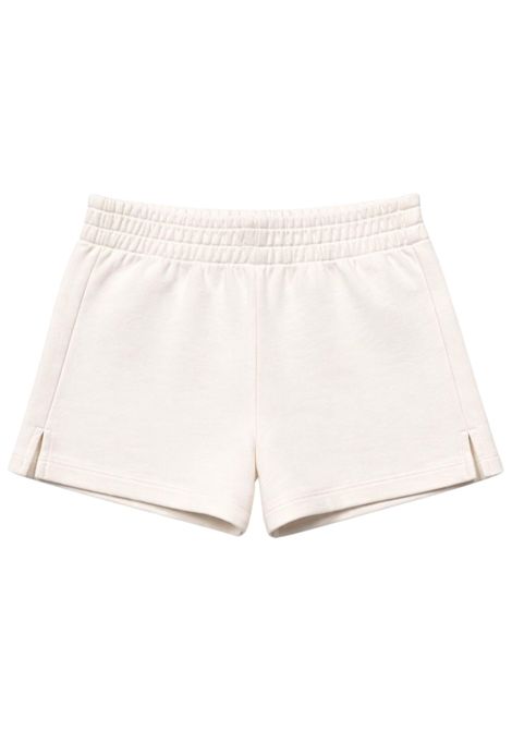 Shorts bambina bianco in cotone Patrizia Pepe | 7P0346BIANCO
