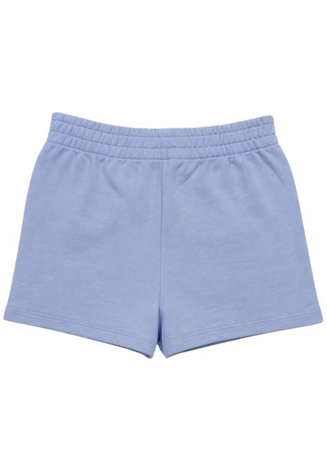 Shorts bambina celeste in cotone Patrizia Pepe | 7P0346CELESTE