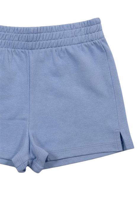 Shorts bambina celeste in cotone Patrizia Pepe | 7P0346CELESTE