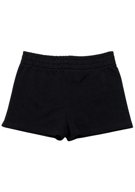 Shorts bambina nero in cotone Patrizia Pepe | 7P0346NERO