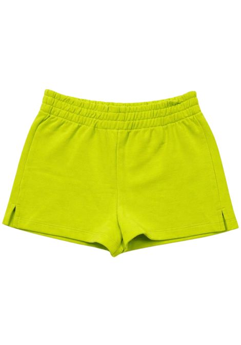 Shorts bambina verde in cotone Patrizia Pepe | 7P0346VERDE