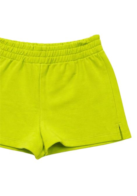 Shorts bambina verde in cotone Patrizia Pepe | 7P0346VERDE