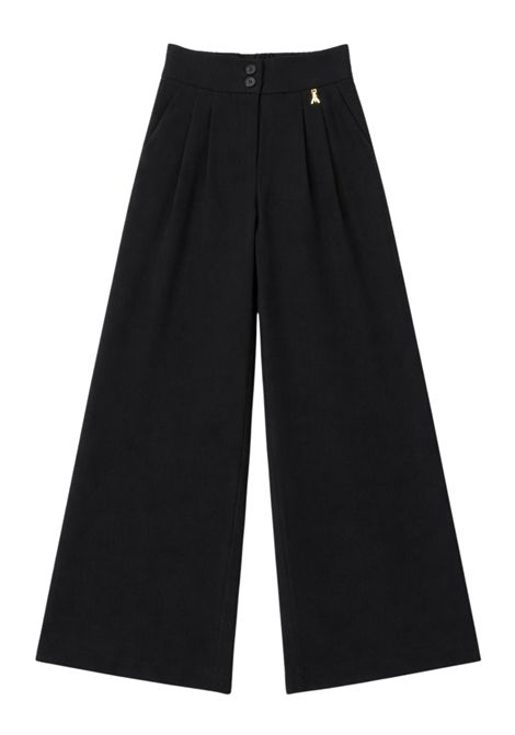 Pantalone bambina nero Patrizia Pepe | 7P0386NERO