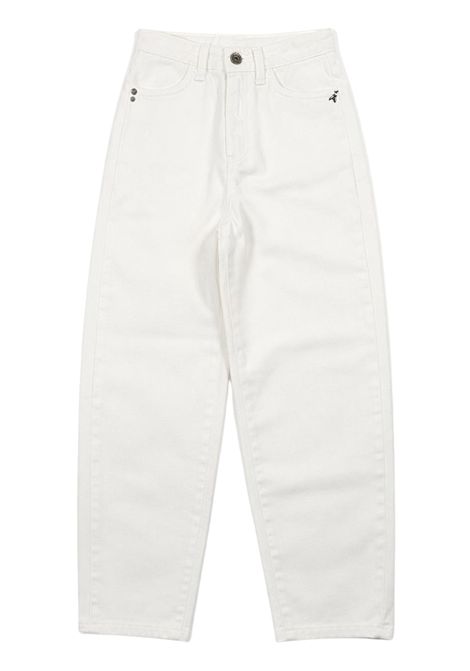 Jeans bambina bianco in cotone Patrizia Pepe | 7P039444BIANCO