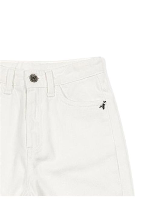 Jeans bambina bianco in cotone Patrizia Pepe | 7P039444BIANCO