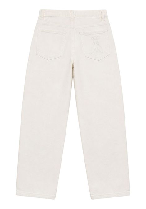Jeans bambina bianco in cotone Patrizia Pepe | 7P039444BIANCO