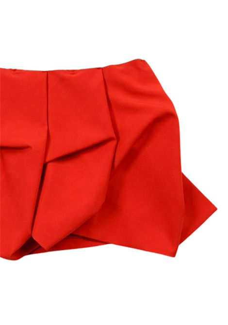 Coral red shorts for girls Patrizia Pepe | 7P0418ROSSO