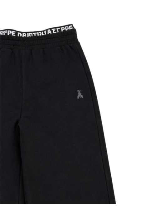 Pantalone bambina nero in cotone Patrizia Pepe | 7P0419NERO
