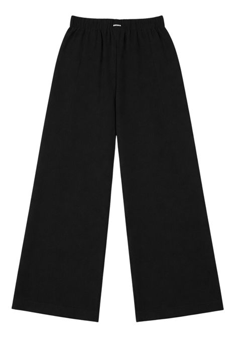 Pantalone bambina nero in lino Patrizia Pepe | 7P0420NERO