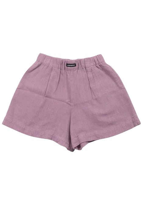 Shorts bambina rosa in lino Patrizia Pepe | 7P0423ROSA