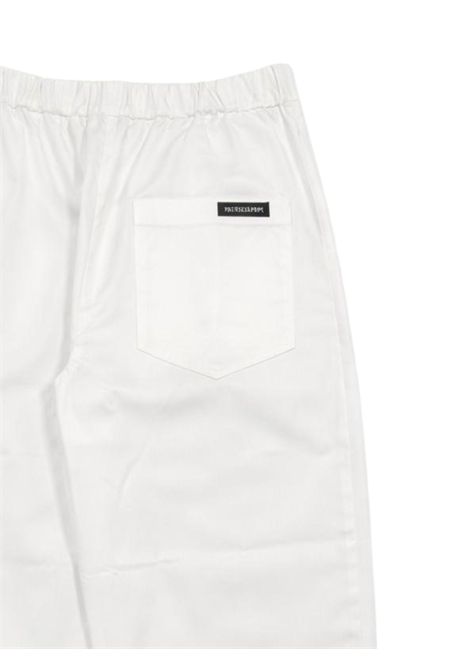 Pantalone bambina bianco in cotone Patrizia Pepe | 7P0436BIANCO