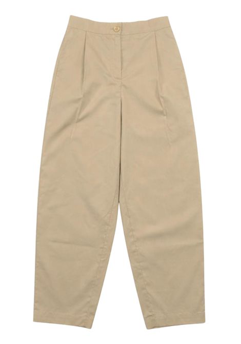 Pantalone bambina sabbia in cotone Patrizia Pepe | 7P0436SABBIA