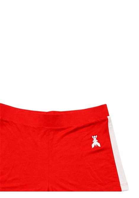 Shorts bambina rosso corallo in viscosa Patrizia Pepe | 7P0438ROSSO