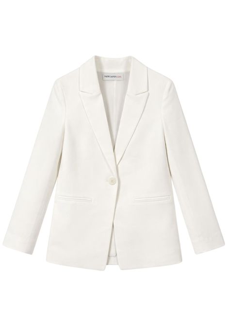 Giacca bambina bianca Patrizia Pepe | 7S1268BIANCO