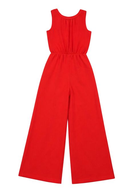 Abito tuta bambina rosso corallo Patrizia Pepe | 7T0024ROSSA